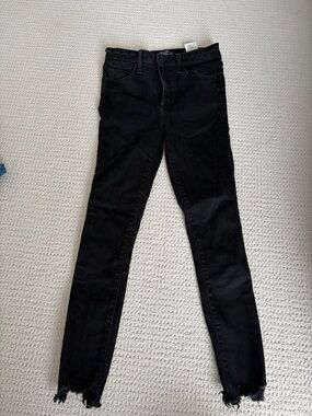 Abercrombie Black High-Rise Skinny Jeans